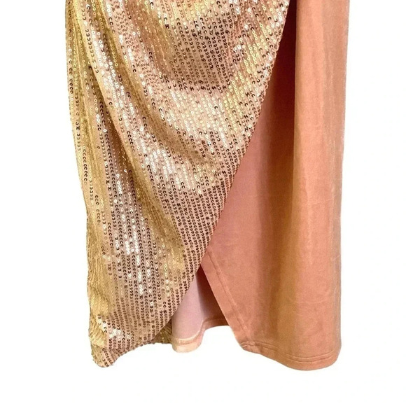 Cupshe Sequin Velvet Dress - Picture 5 of 10